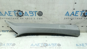 Upper right front pillar trim for Audi A6 C8 19-23 grey, cleaning