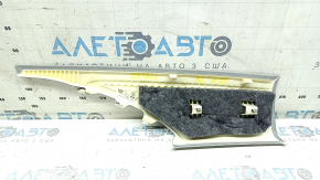 Right rear pillar trim behind the window, Audi A6 C8 19-23, gray, dry-cleanable