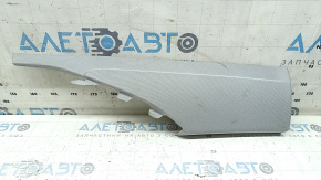 Rear pillar trim behind the left window, Audi A6 C8 19-23, gray, dry-cleanable