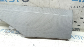Rear pillar trim behind the left window, Audi A6 C8 19-23, gray, dry-cleanable