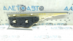 Rear pillar trim behind the left window, Audi A6 C8 19-23, gray, dry-cleanable