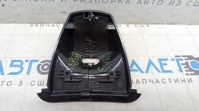Nissan Ariya 23-25 interior mirror cover assembly, black, 2 parts, tears, broken mount