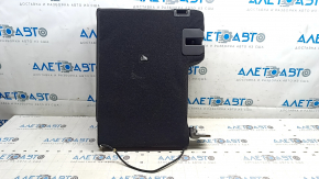 Right rear seat backrest for Nissan Ariya 23-25, black leatherette, heated, burn-resistant