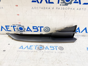 Right lower front bumper grille for Audi Q3 F3 19-24 black