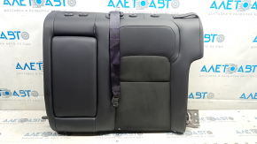 Left rear seat backrest for Nissan Ariya 23-25, black leatherette, heated, with seat belt
