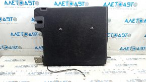 Left rear seat backrest for Nissan Ariya 23-25, black leatherette, heated, with seat belt
