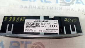 Audi A6 C8 19-25 rear seat climate control with heating, scratches