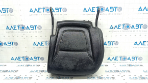 Rear seat cushion, 2nd row, left, Hyundai Tucson 2022-2024, black leather, perforated, dry-cleanable