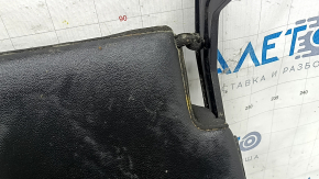 Rear seat backrest, 2nd row, left, Hyundai Tucson 22-24, black leather, perforated, dry-cleanable, wrinkled