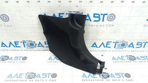 Hyundai Tucson 22-24 black lower right front pillar trim, scratches, worn