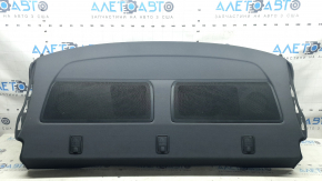Rear shelf for Audi A6 C8 19-25 black without curtain, with linings