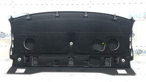 Rear shelf for Audi A6 C8 19-25 black without curtain, with linings