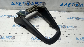 VW Jetta 11-18 USA center console trim, black, scratches
