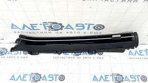 Right-hand black dash panel trim with air vent for Hyundai Tucson 22-24