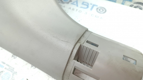 Lower right center pillar trim for Audi A6 C8 19-21, light gray