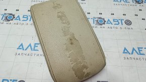 Armrest cushion for VW Jetta 11-18 USA, leather, beige, dry-cleanable
