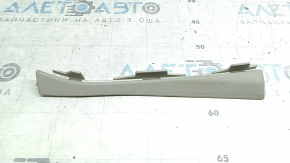 Front pillar trim, middle left, Audi A6 C8 19-21, light gray