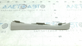 Front pillar trim, middle right, Audi A6 C8 19-25, light gray