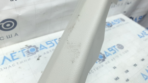 Inner rear right door sill trim for Audi A6 C8 19-21, dark gray, worn