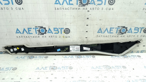 Left side trim panel for center console, Audi A6 C8 19-25, light gray, for cleaning