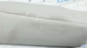 2nd row left side panel for Audi A6 C8 19-25, light gray leather, ready to clean