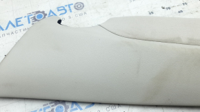 2nd row left side panel for Audi A6 C8 19-25, light gray leather, ready to clean