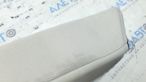 2nd row left side panel for Audi A6 C8 19-25, light gray leather, ready to clean