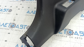 Lower left center pillar trim for Hyundai Tucson 2022-24, black, scratches