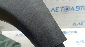 Hyundai Tucson 22-24 black center pillar trim, scratches