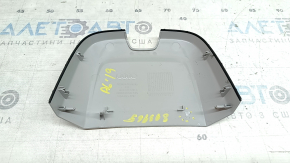 The interior mirror cover for the Audi A6 C8 19-25 is gray and the mount is broken.