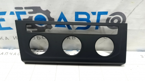 VW Jetta 19-24 black front heater control panel trim, scratched