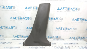 Lower right center pillar trim for Nissan Leaf 13-17, gray, scratches