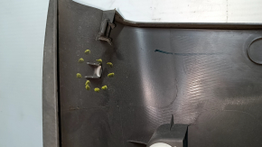 Lower right center pillar trim for Nissan Leaf 13-17, gray, scratches