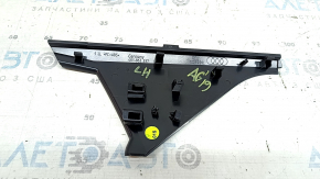 Audi A6 C8 19-25 black upper left side center console trim
