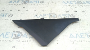 Audi A6 C8 19-25 black center console trim, upper right side