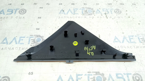 Audi A6 C8 19-25 black center console trim, upper right side