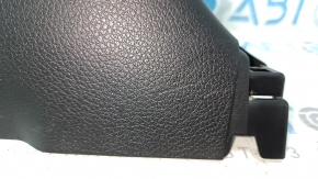 Nissan Sentra 13-19 lower right center pillar trim, black, scratches