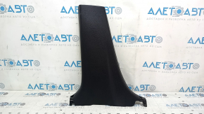Lower left center pillar trim for Nissan Sentra 13-19, black, scratches