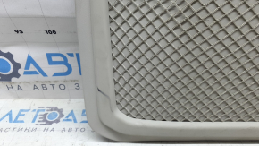 Rear passenger seat trim for Audi A6 C8 19-25, light gray, needs cleaning, broken fasteners
