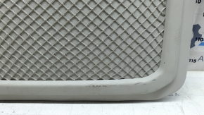 Rear passenger seat trim for Audi A6 C8 19-25, light gray, needs cleaning, broken fasteners