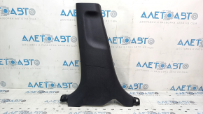 Lower left center pillar trim for Nissan Sentra 20-24, black, butt
