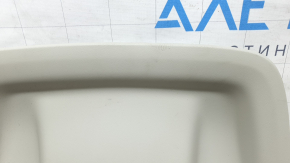 Rear driver's seat cover for Audi A6 C8 19-24, light gray, needs cleaning, broken fastener