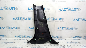 Nissan Sentra 20-24 black lower right center pillar trim, scratches