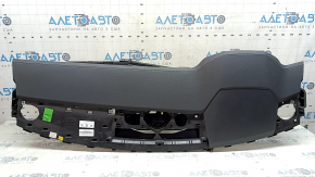 Audi A6 C8 19-24 dashboard with AIRBAG, no projection, black with dark gray, rusty squib
