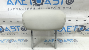 Rear center headrest for Audi A6 C8 19-25, light gray leather