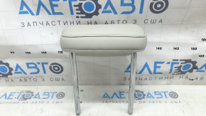 Rear center headrest for Audi A6 C8 19-25, light gray leather