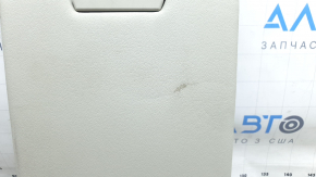 Rear seat backrest, 2nd row, center, Audi A6 C8 19-20, light gray, for cleaning