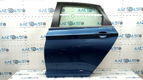 Rear left door assembly for VW Jetta 19-24 blue LD5L, butt joints