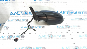 Left side mirror for VW Jetta 19-23, 5+2 pins, BSM, heated, blue