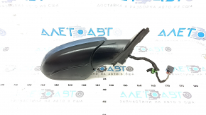 Right side mirror for VW Jetta 19-23, 5+2 pins, BSM, heated, blue
